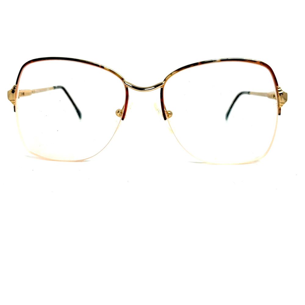 Vintage Berdel Sferoflex Eyeglasses Mod.Jeannie Size55-17-135 Half Rim 20815